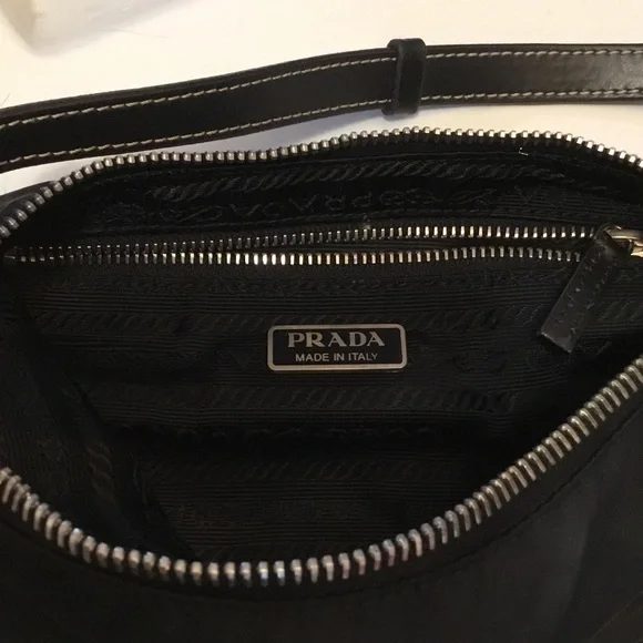 Prada Black Nylon Shoulder Bag - Picture 5 of 6